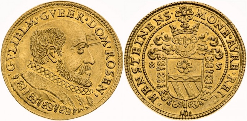 3 dukát Viléma z Rozmberka